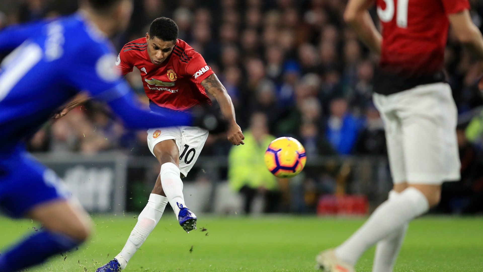 MARCUS RASHFORD MANCHESTER UNITED PREMIER LEAGUE 22122018