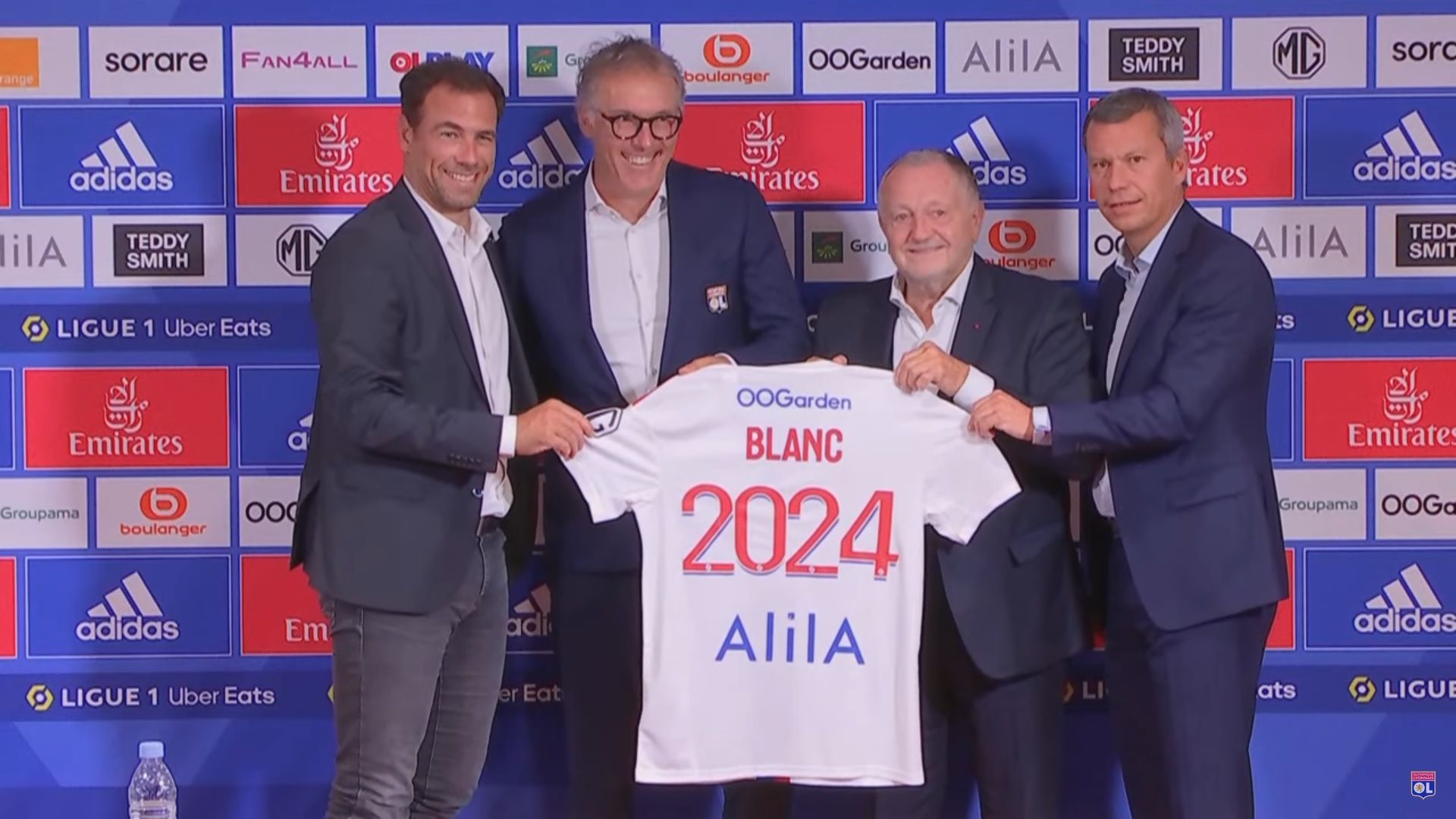Présentation OL Laurent Blanc