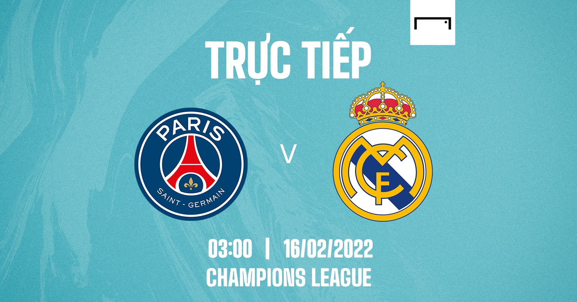 Live PSG vs Real Madrid 2021/22 Champions League GFX
