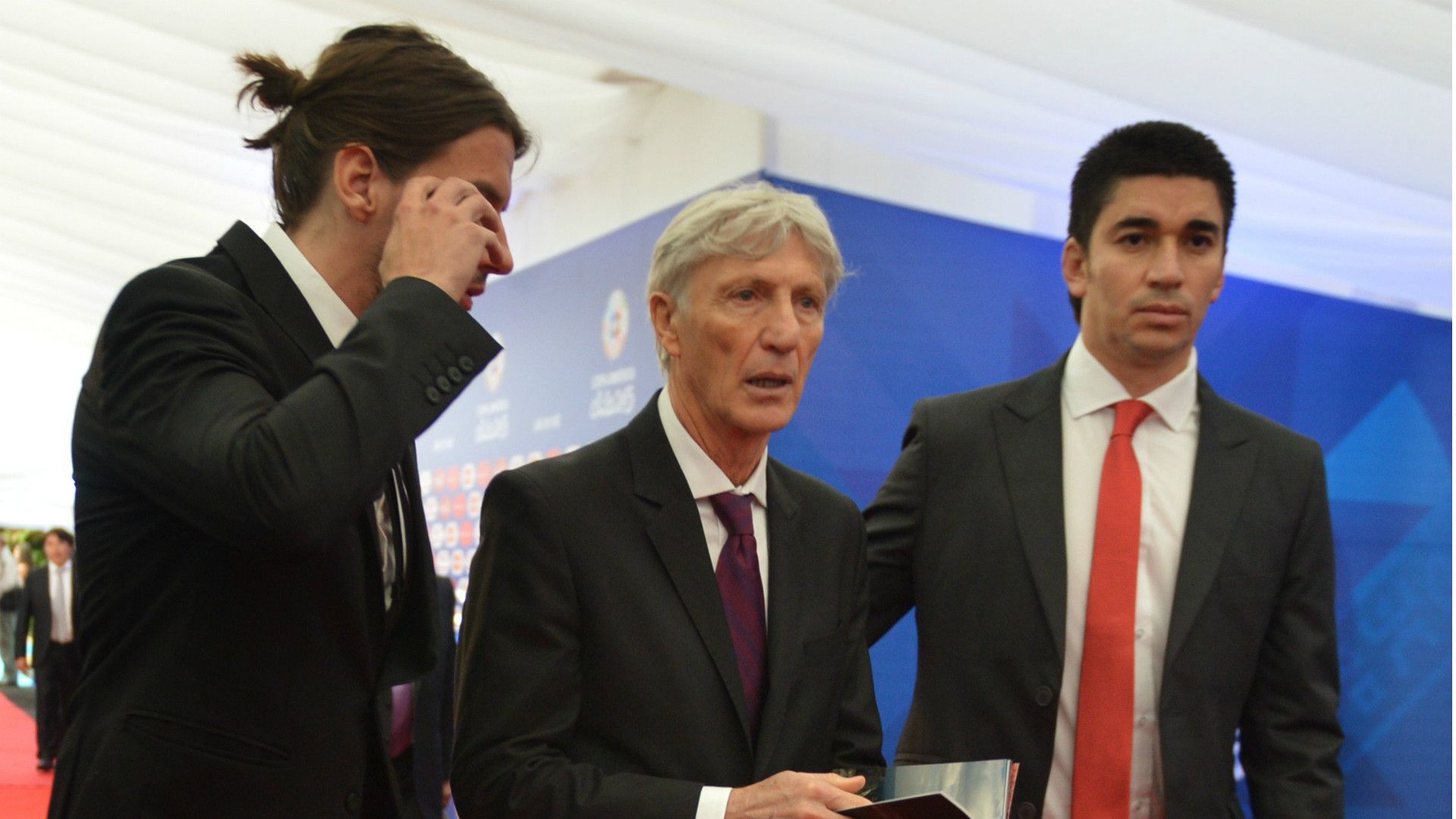 Jose Pekerman Copa América 2015 draw Quinta Vergara Vina del Mar Chile 24112014