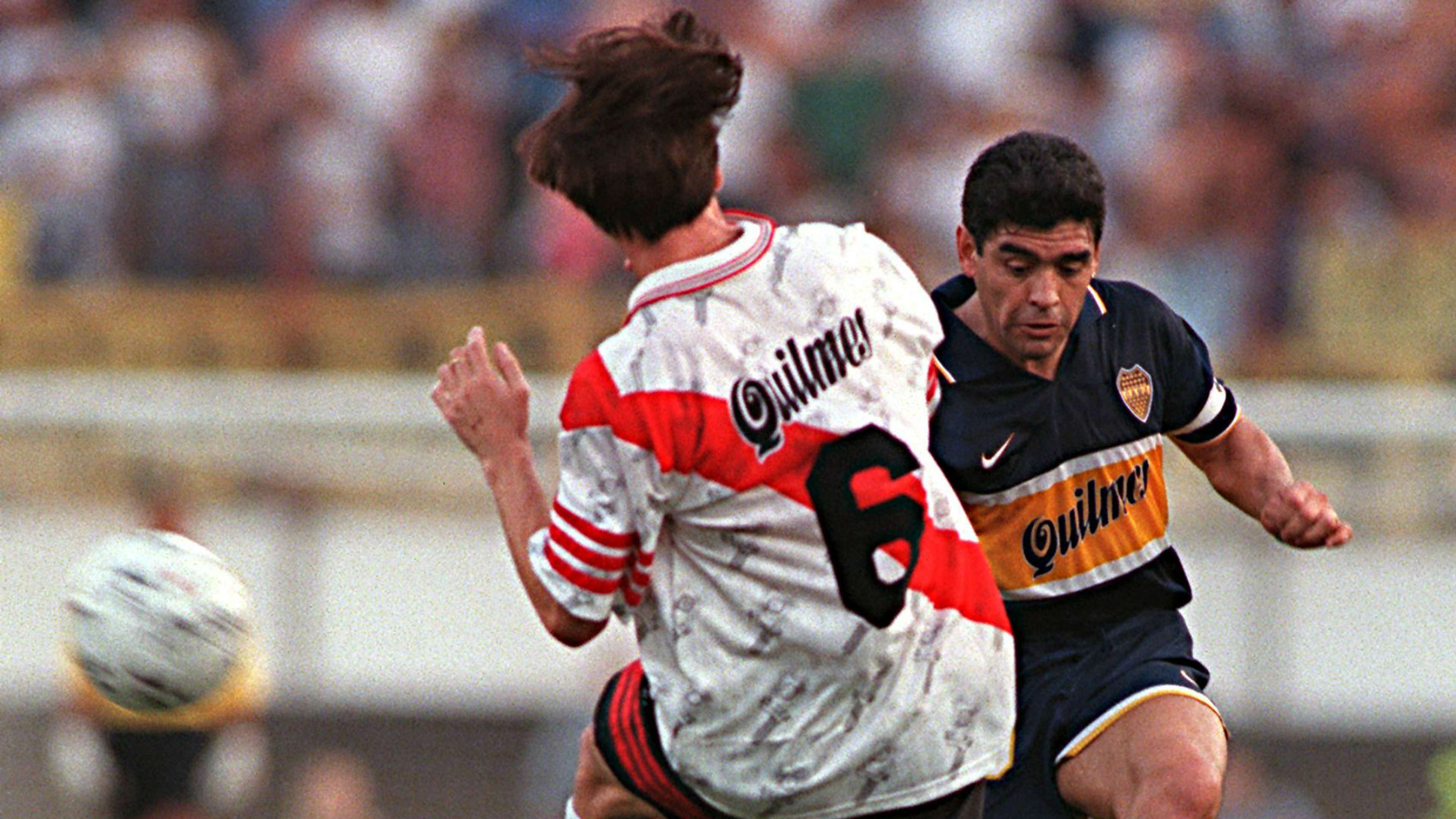 Diego Maradona Last Match River Plate Boca Juniors Apertura 1997