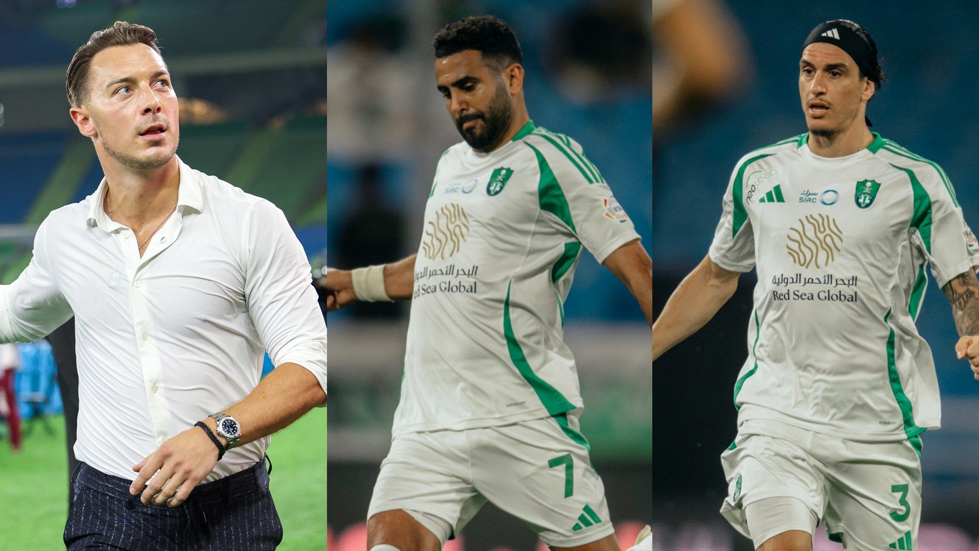 Jaissle Riyad Mahrez Roger Ibanez Ahli