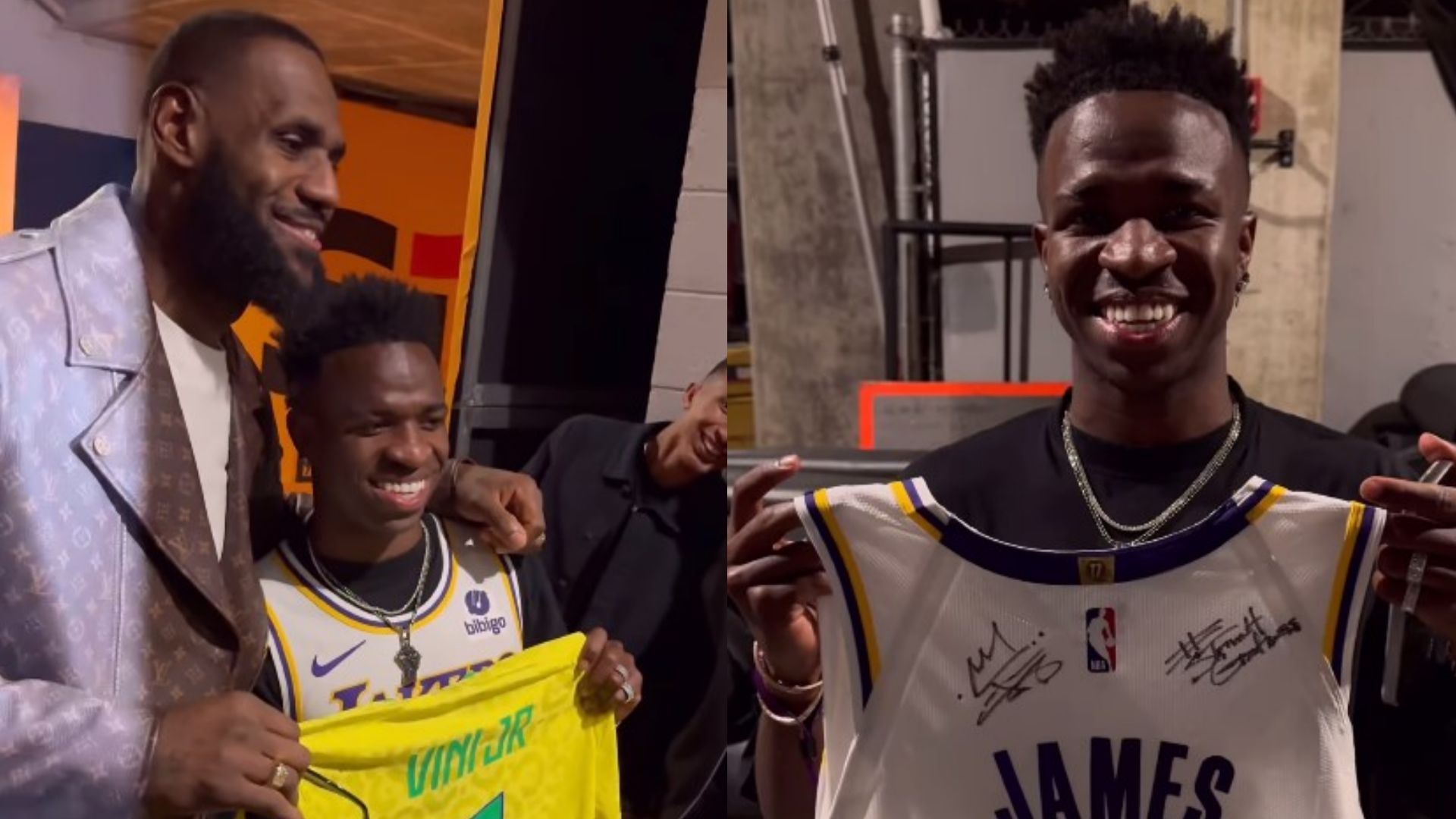 LeBron James Vinicius Junior