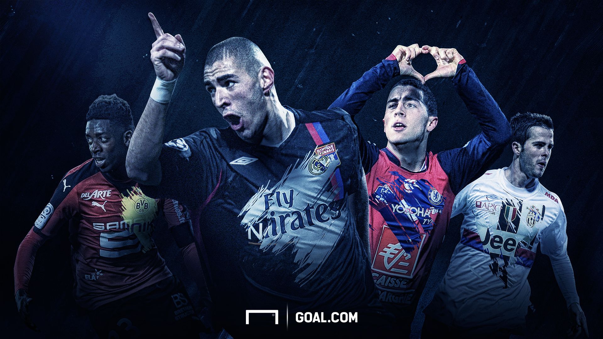 Ligue 1 Benzema hazard pjanic dembélé