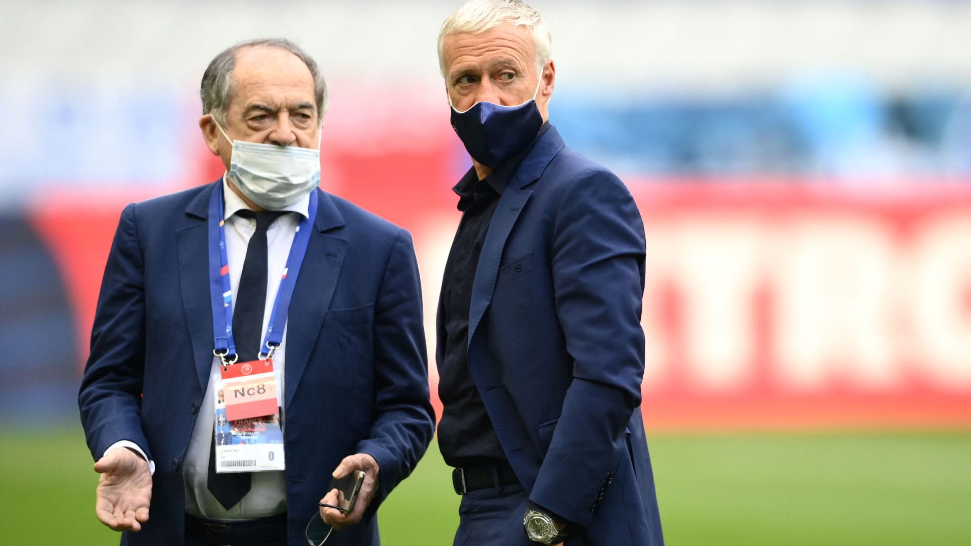 Didier Deschamps Noel Le Graet France