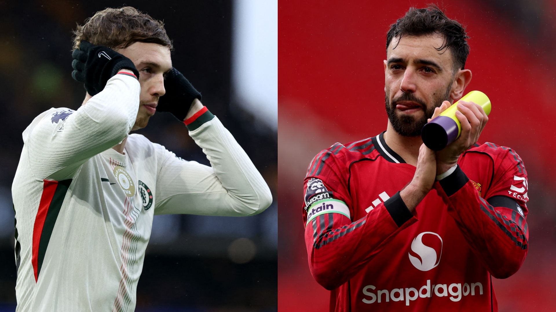 Cole Palmer Bruno Fernandes Chelsea Manchester United 2025-26
