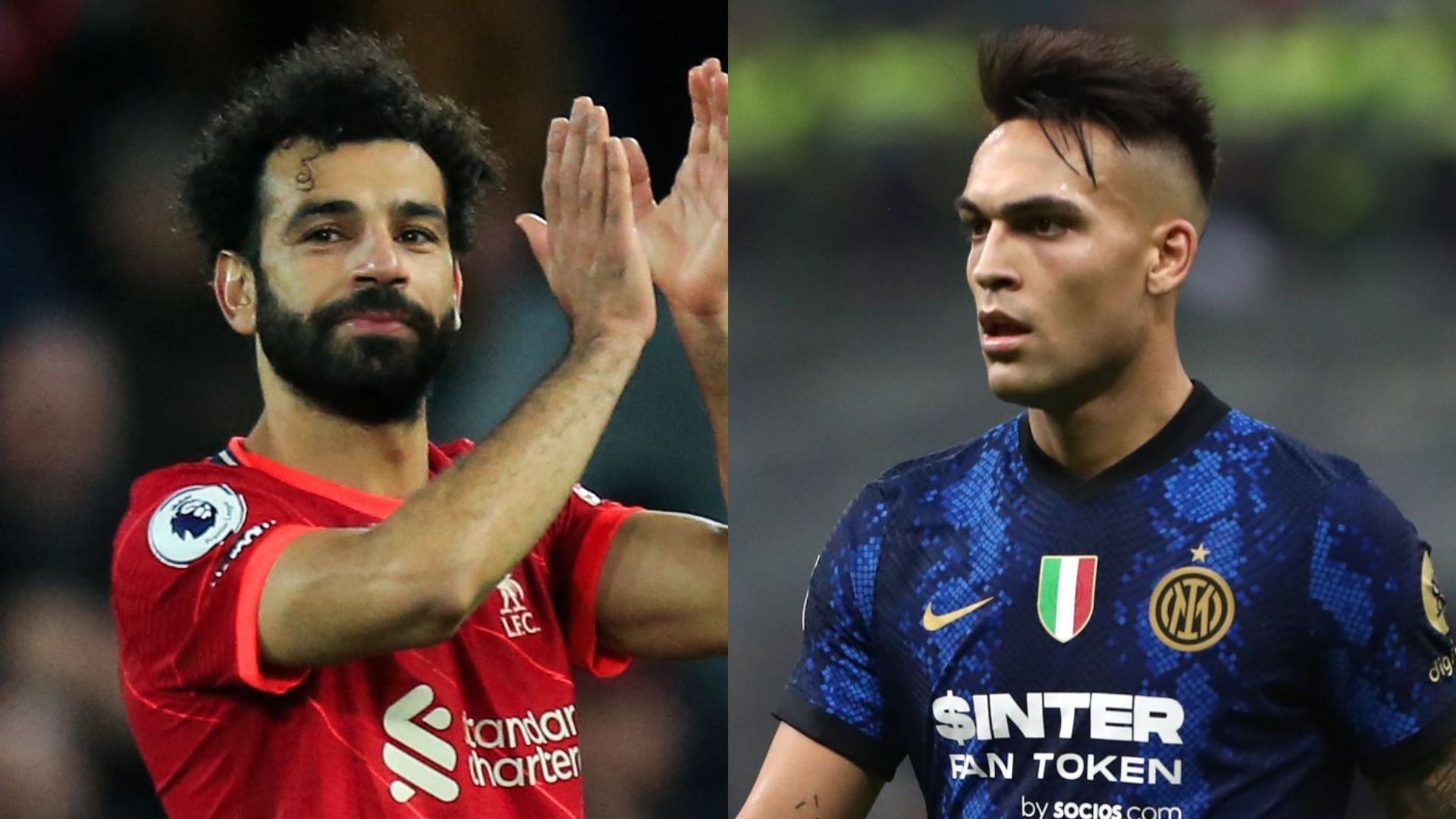 Mohamed Salah Liverpool Lautaro Martinez Inter