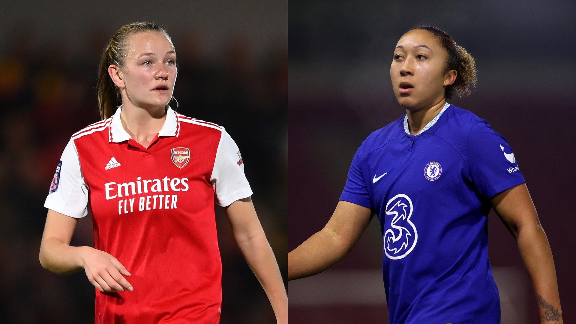 Frida Maanum Lauren James Arsenal Chelsea Women split