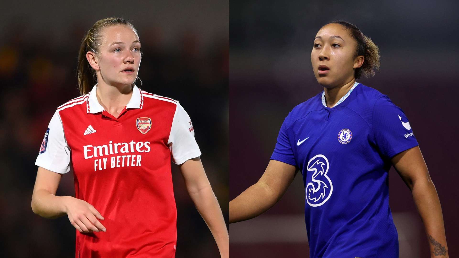 Frida Maanum Lauren James Arsenal Chelsea Women split
