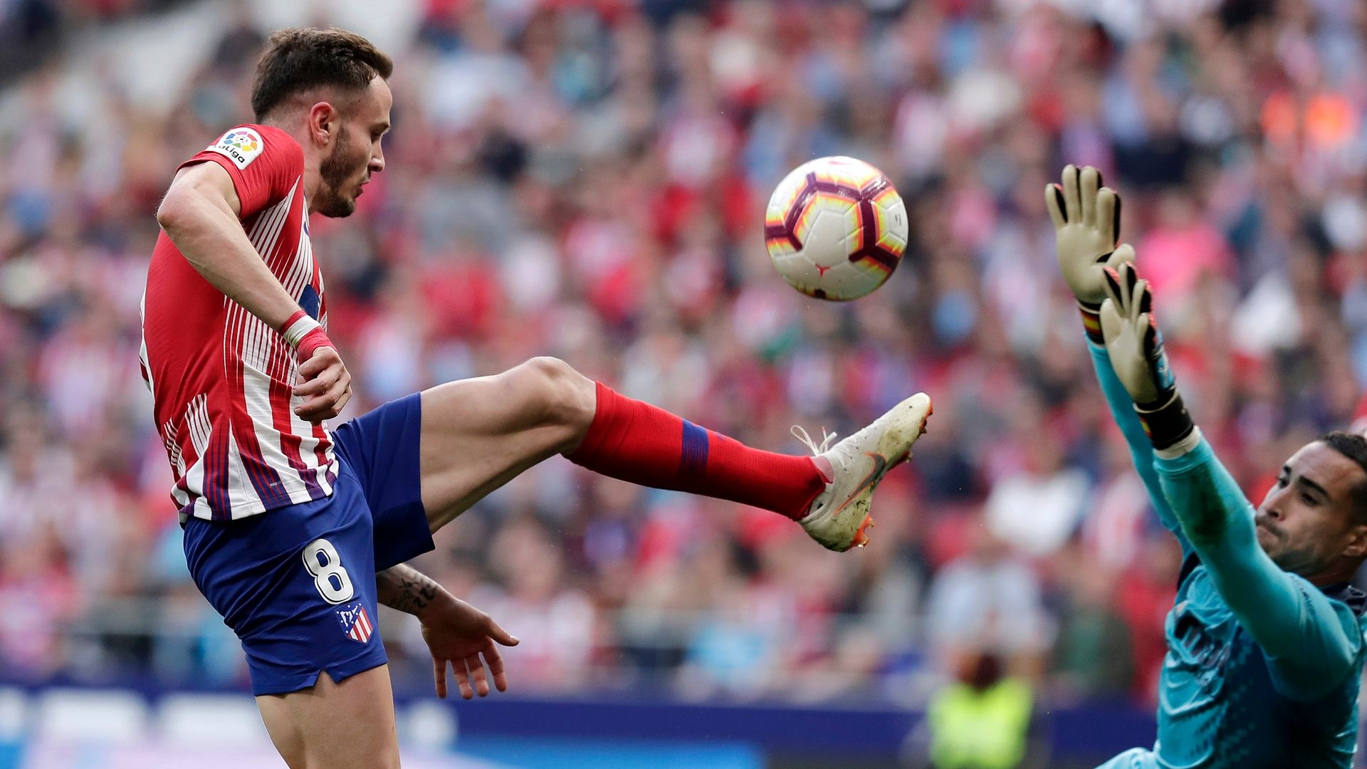 Saúl y Asenjo, Atlético de Madrid-Villarreal