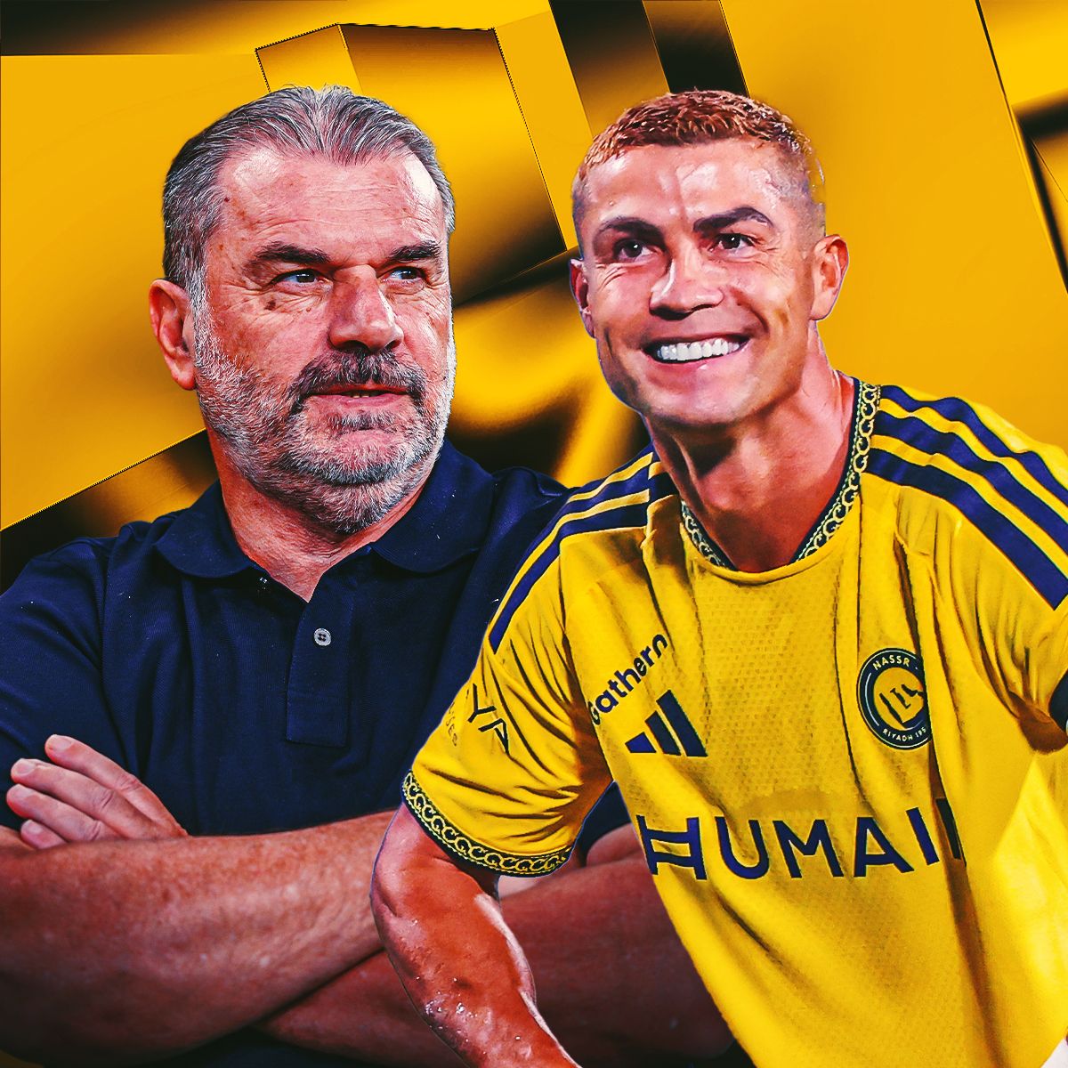 Ange Postecoglou Cristiano Ronaldo Al-Nassr 1:1