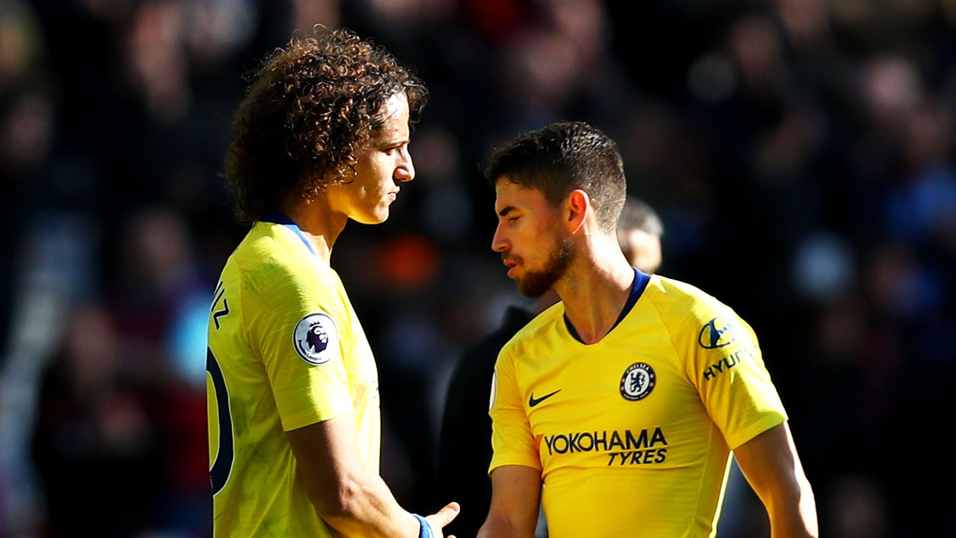 David Luiz Jorginho Chelsea