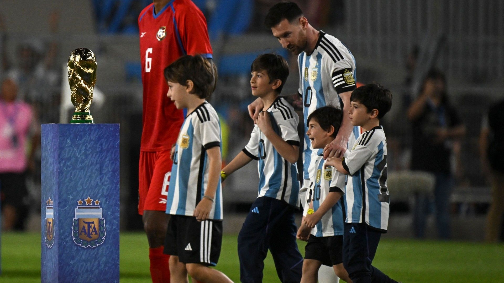Lionel Messi Hijos Argentina Panama 23032023