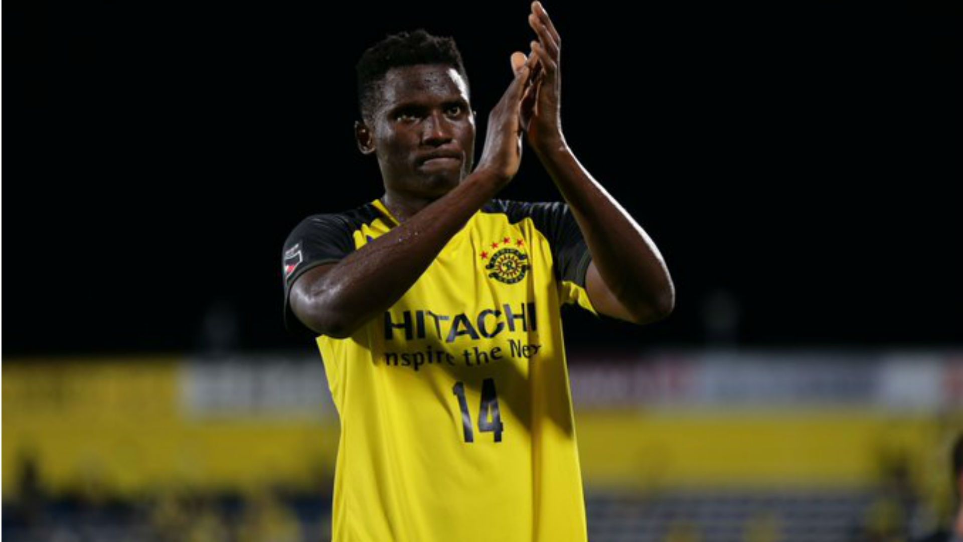 Michael Olunga of Kenya and Harambee Stars and Kashiwa Reysol fc.