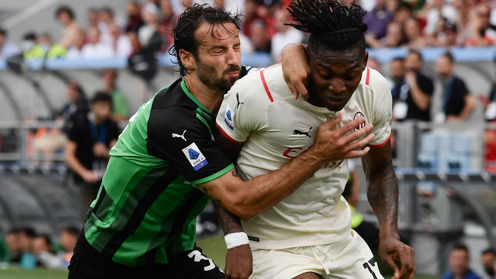 Leao Sassuolo Milan Serie A