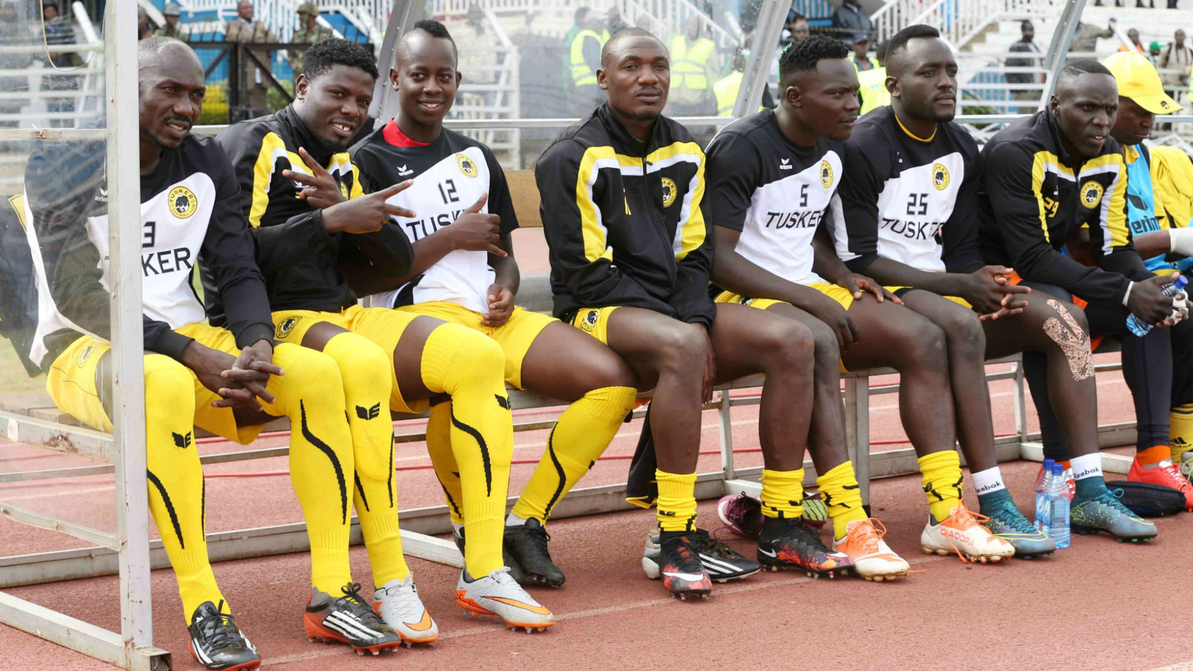Top striker Allan Wanga and goalkeeper David Okello were among those benched by Tusker