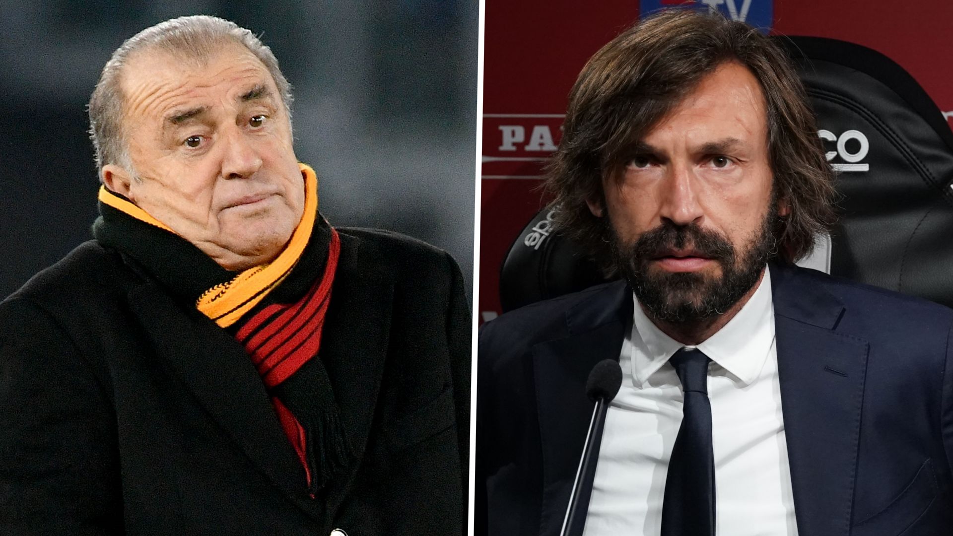 Fatih Terim Andrea Pirlo GFX