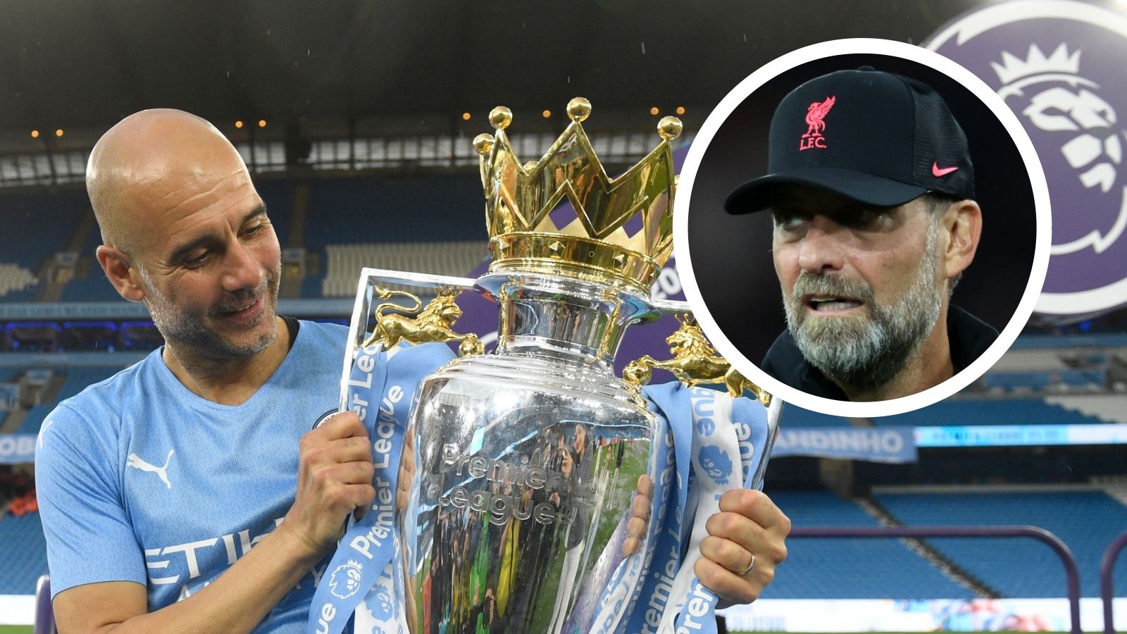 Pep Guardiola Jurgen Klopp 2022