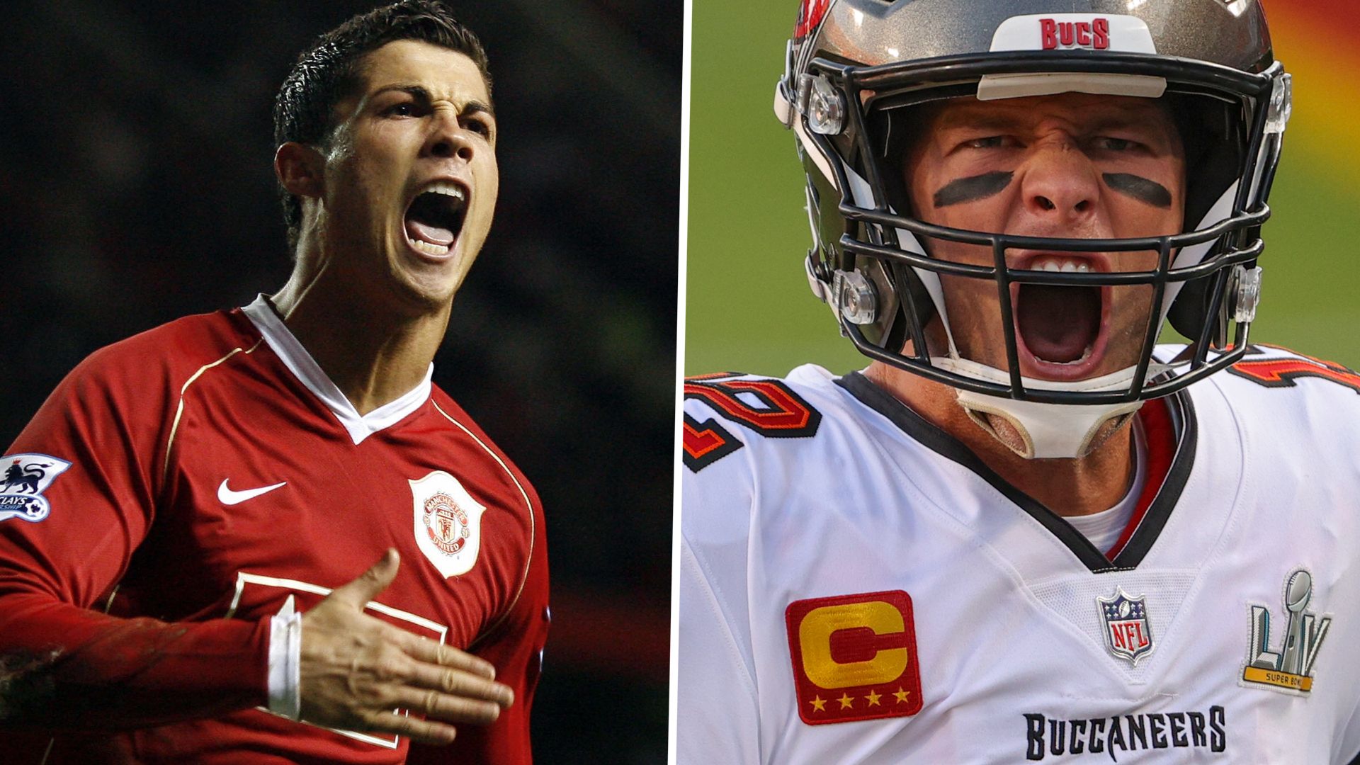 Cristiano Ronaldo, Tom Brady GFX