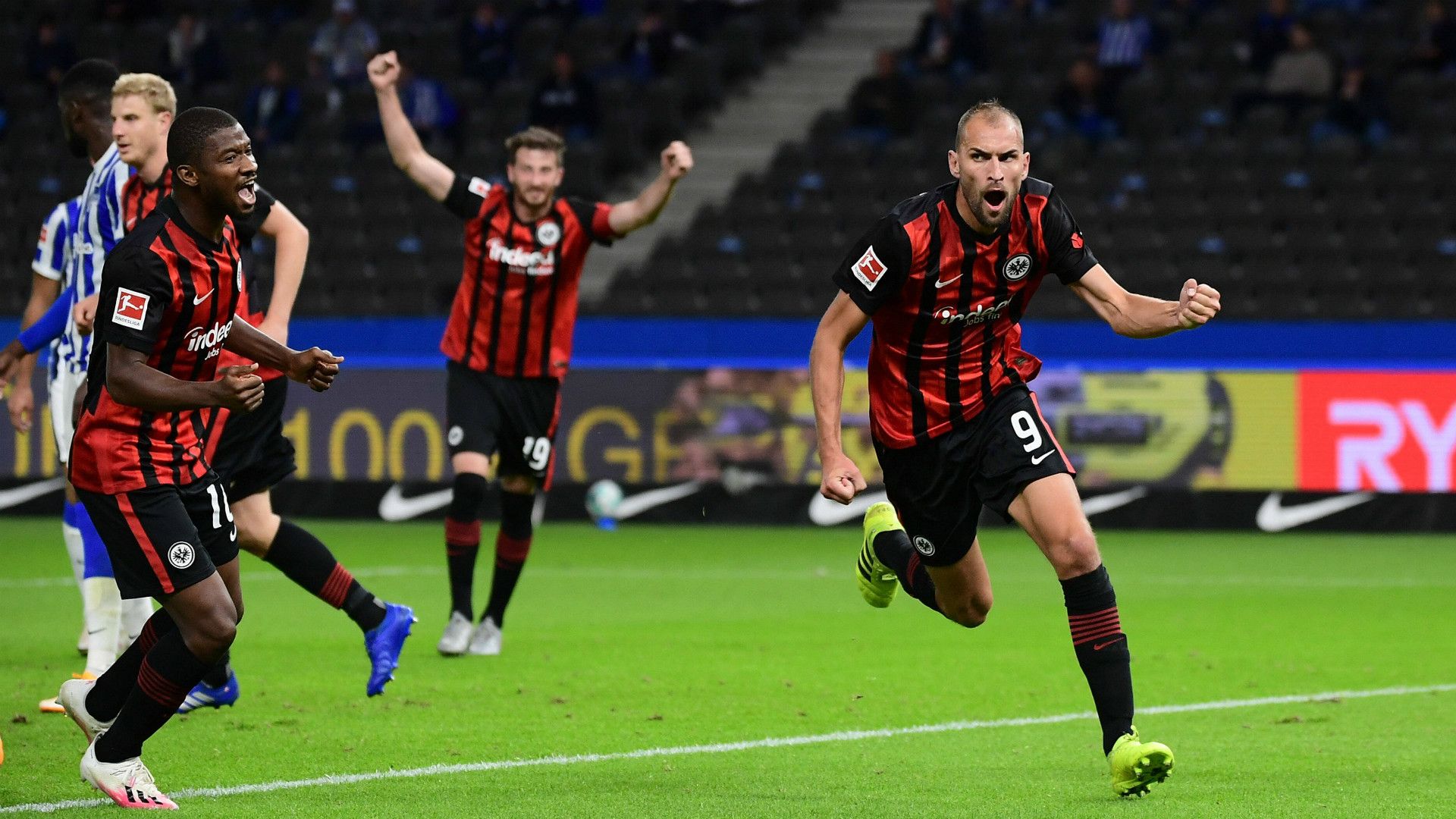 GER ONLY Bas Dost Frankfurt Hertha