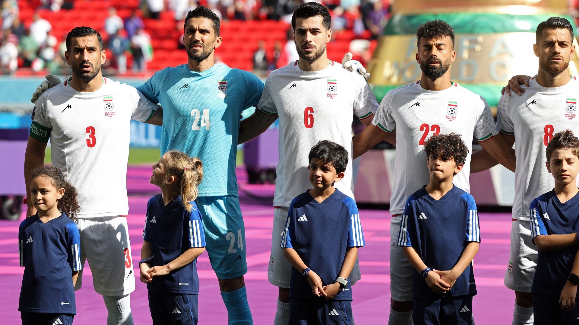 Iran Wales WC national anthem
