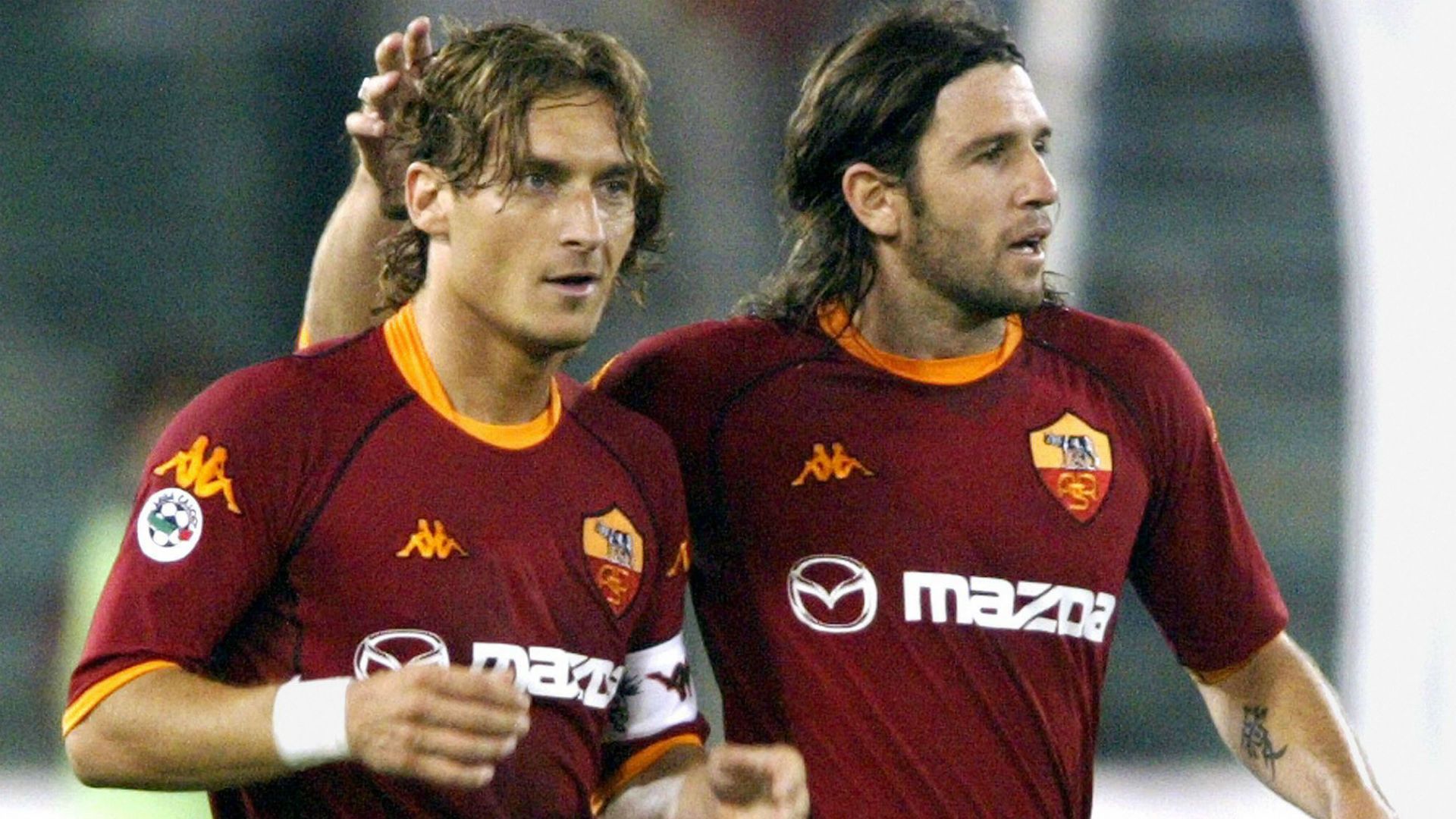 Vincent Candela Francesco Totti Roma