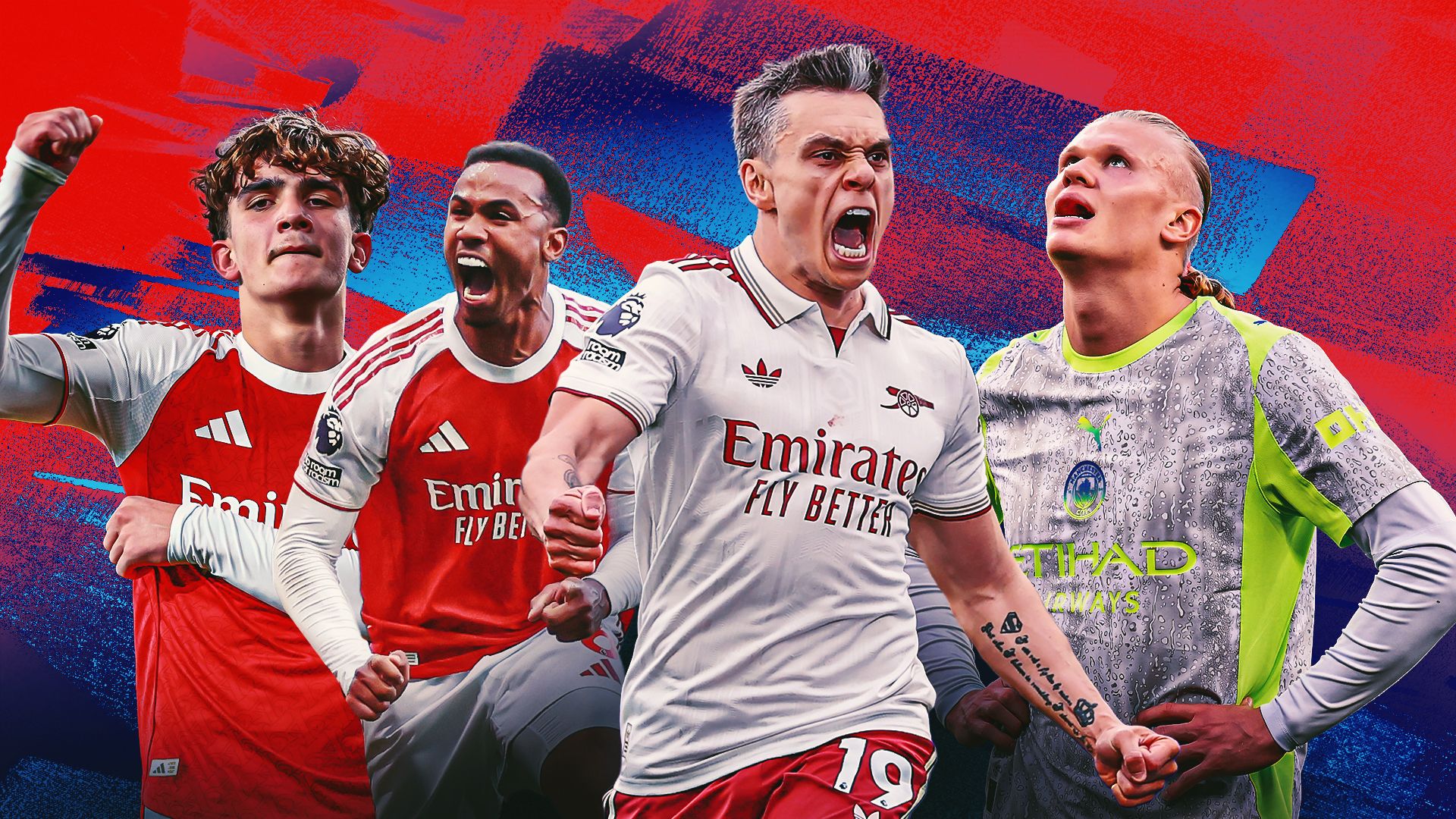 Premier League title race GFX