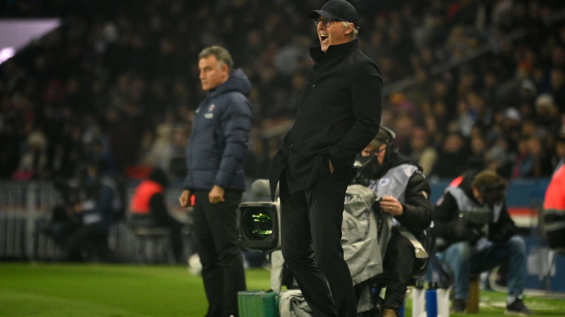 Laurent Blanc Christophe Galtier PSG Lyon Ligue 1 02042023