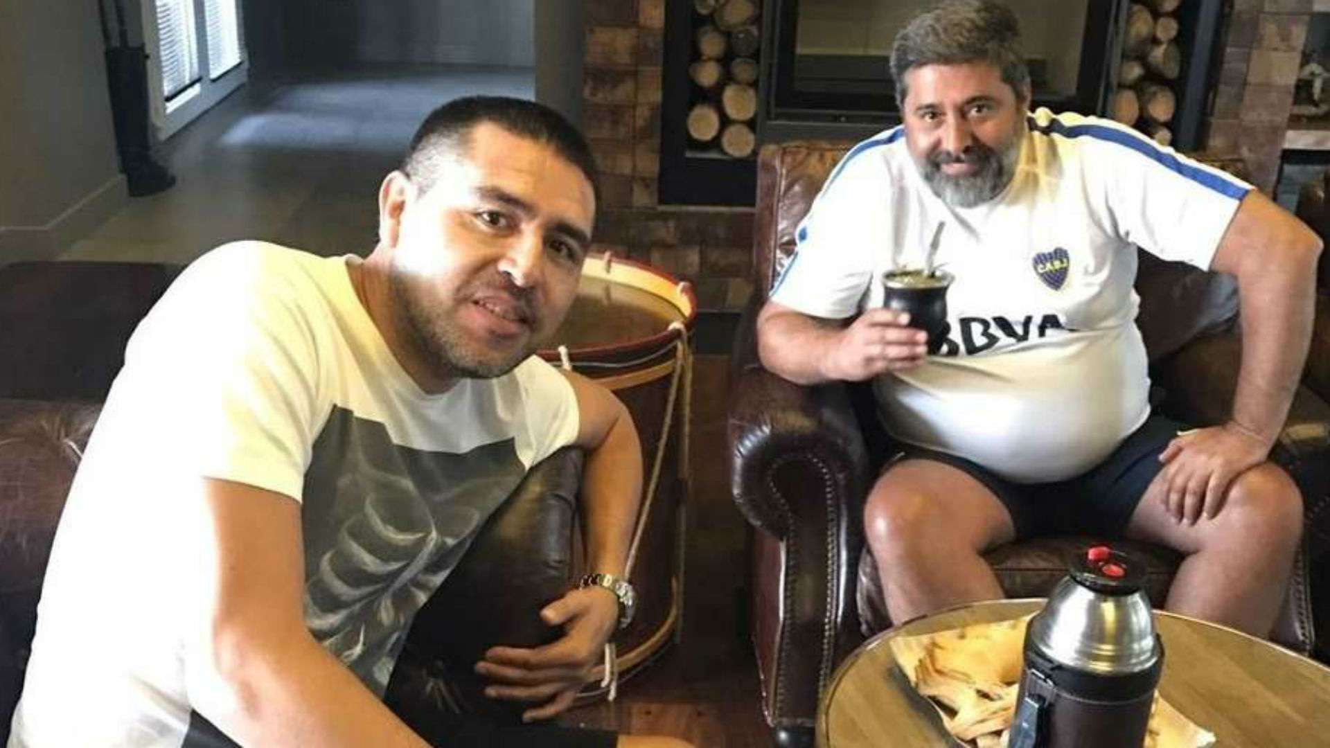 Juan Roman Riquelme Daniel Angelici Boca 30012017