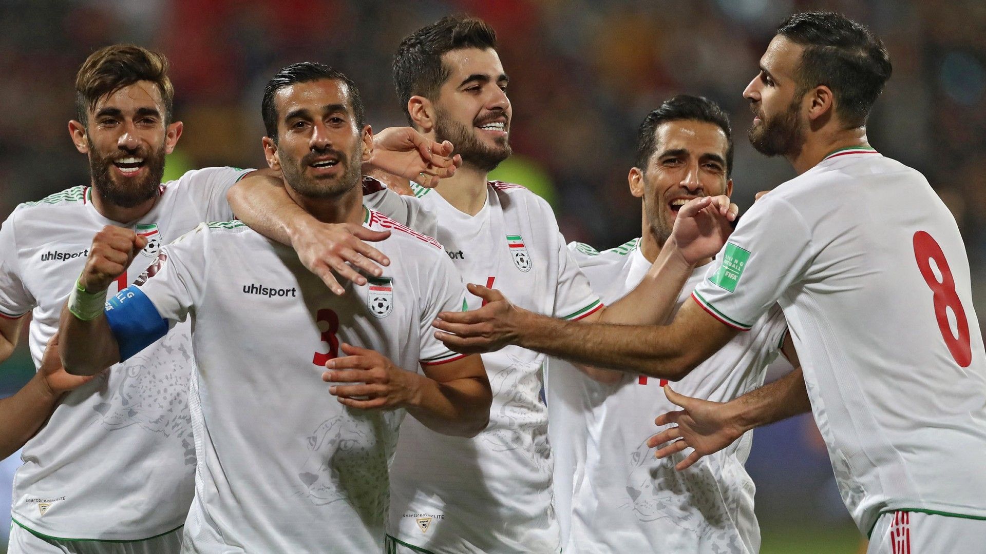 Ehsan Hajsafi Iran celebrate