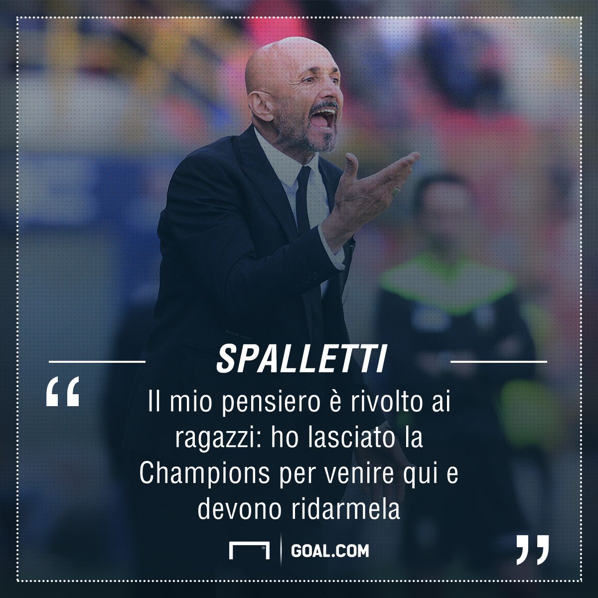 Spalletti su Champions PS ita