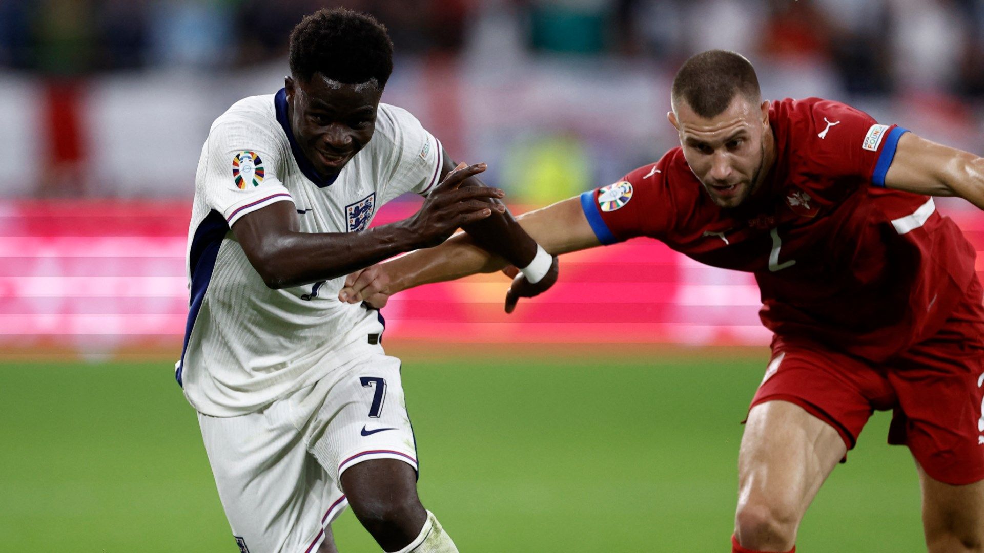 Bukayo Saka England 2024