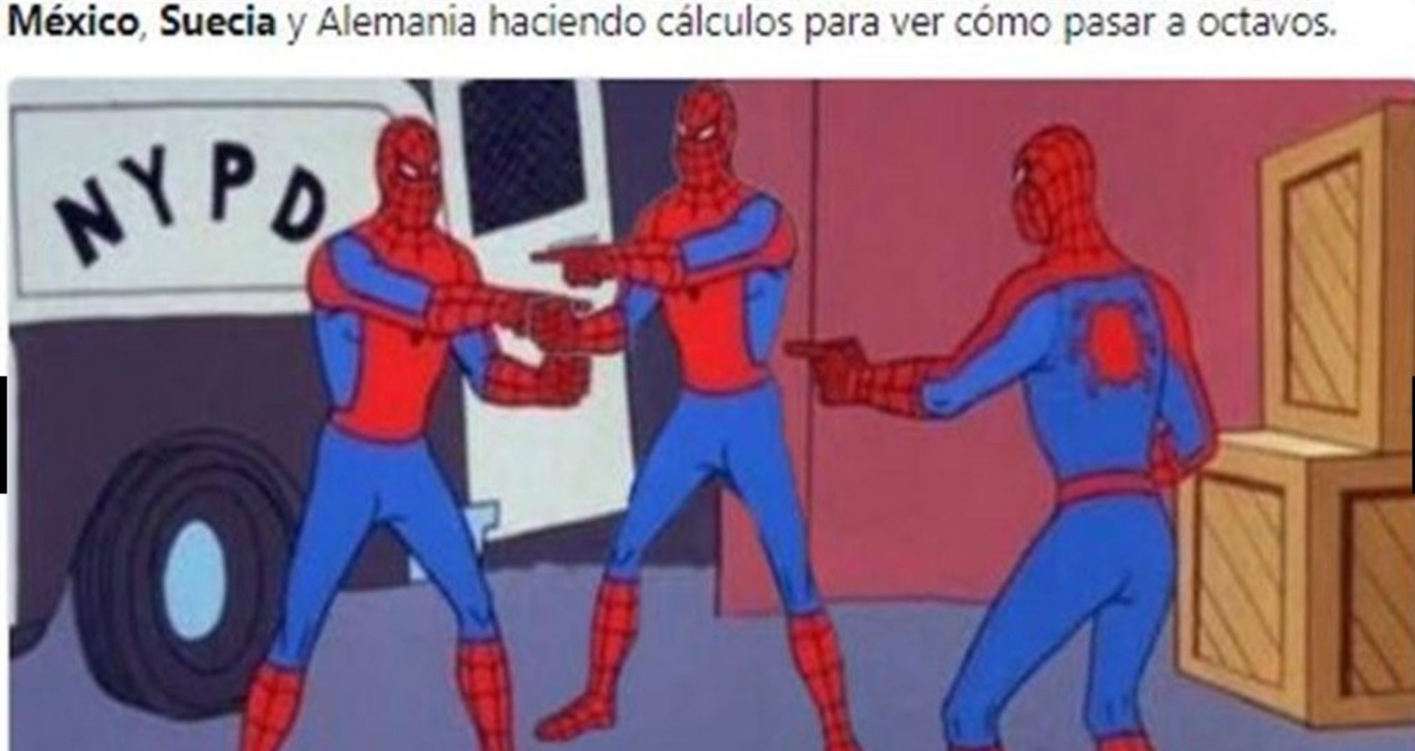 Memes México vs Suecia