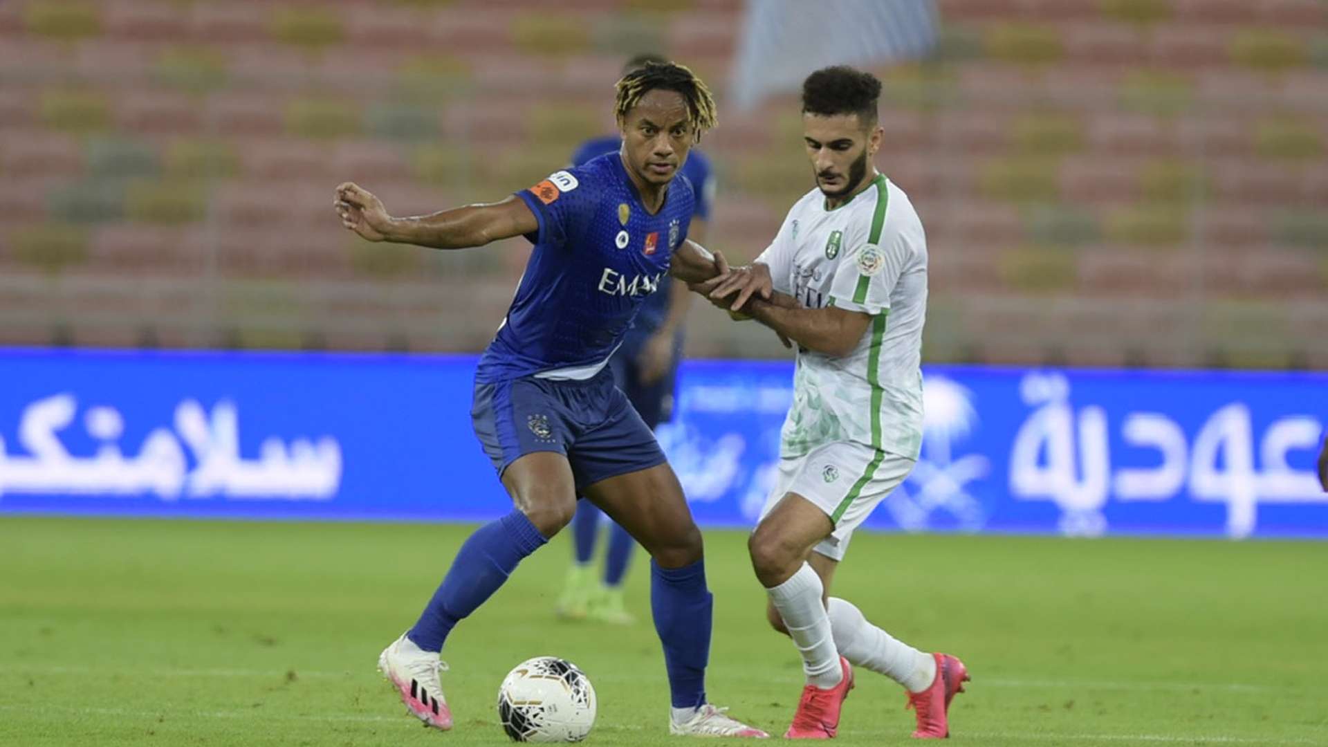 Andre Carrillo - Mohammed Al-Fatil - ahli - hilal 20-8-2020