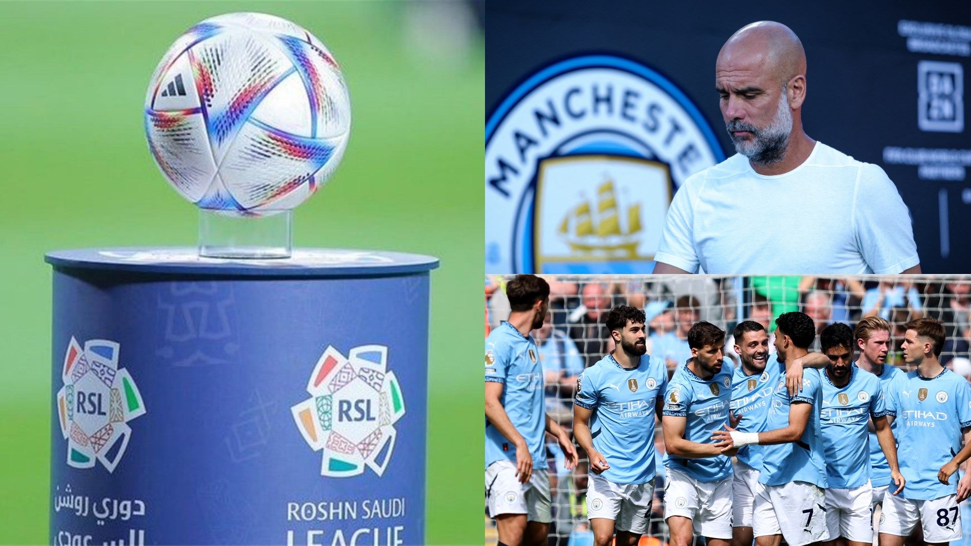 Manchester City Pep Guardiola Roshn Saudi League