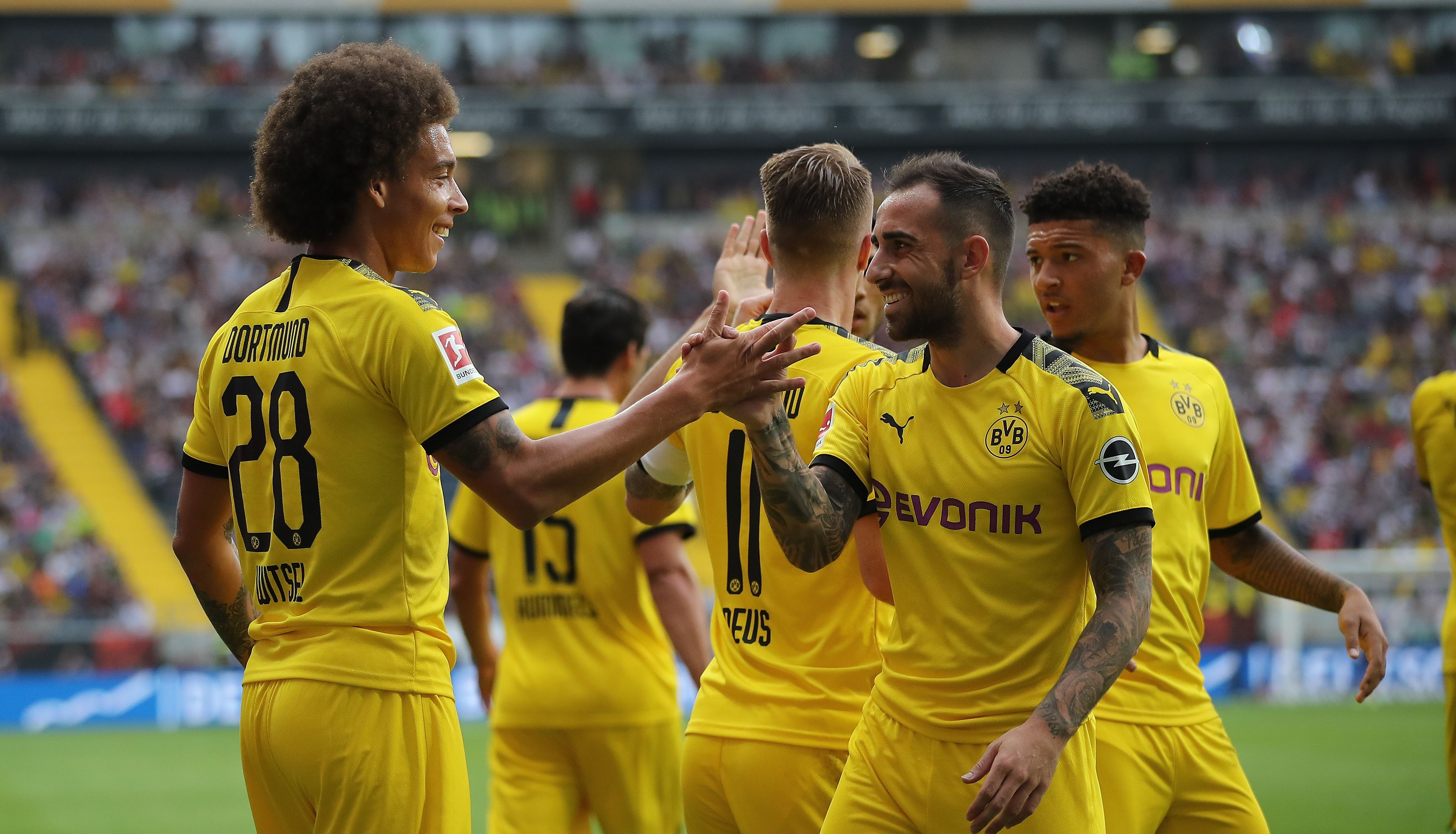 witsel axel paco alcacer bvb borussia dortmund 2019 22092019 eintracht frankfurt sancho