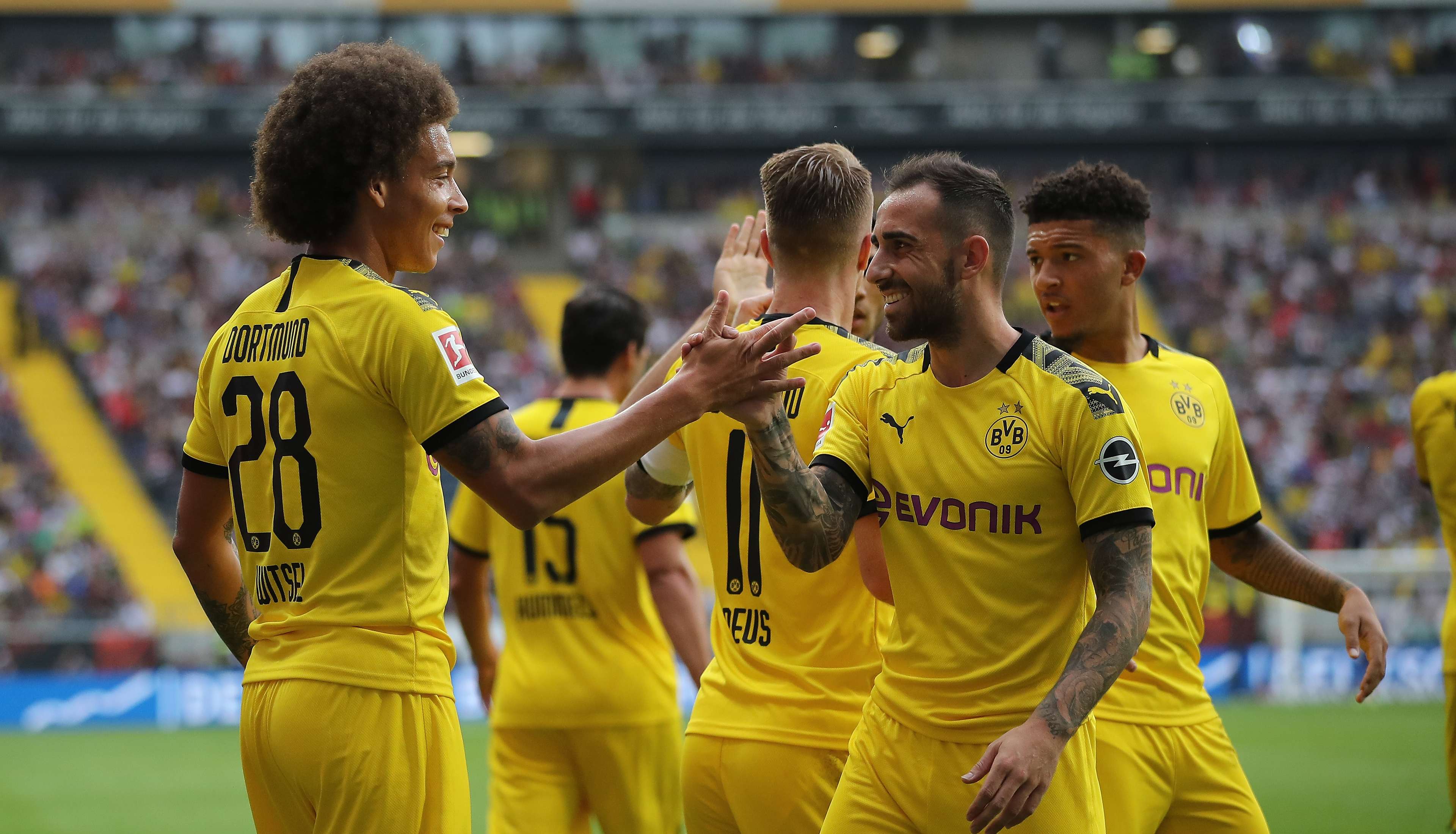 witsel axel paco alcacer bvb borussia dortmund 2019 22092019 eintracht frankfurt sancho