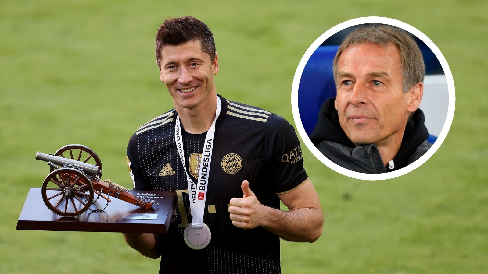 Jürgen Klinsmann Robert Lewandowski Bayern