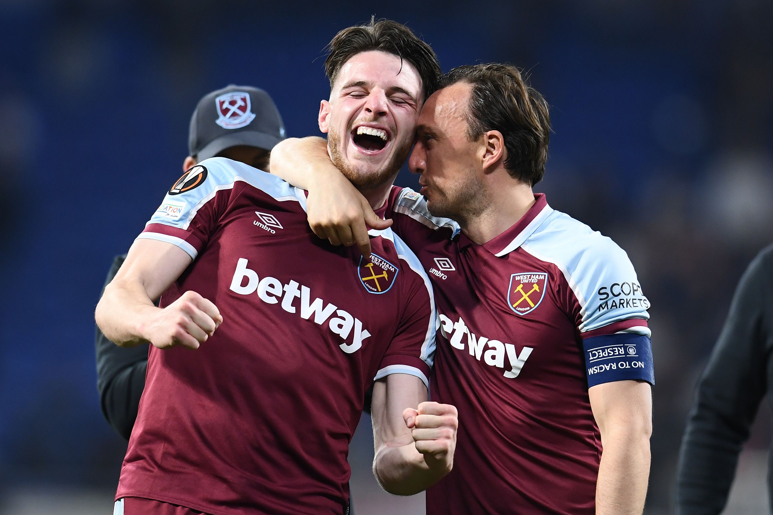 Declan Rice Mark Noble West Ham