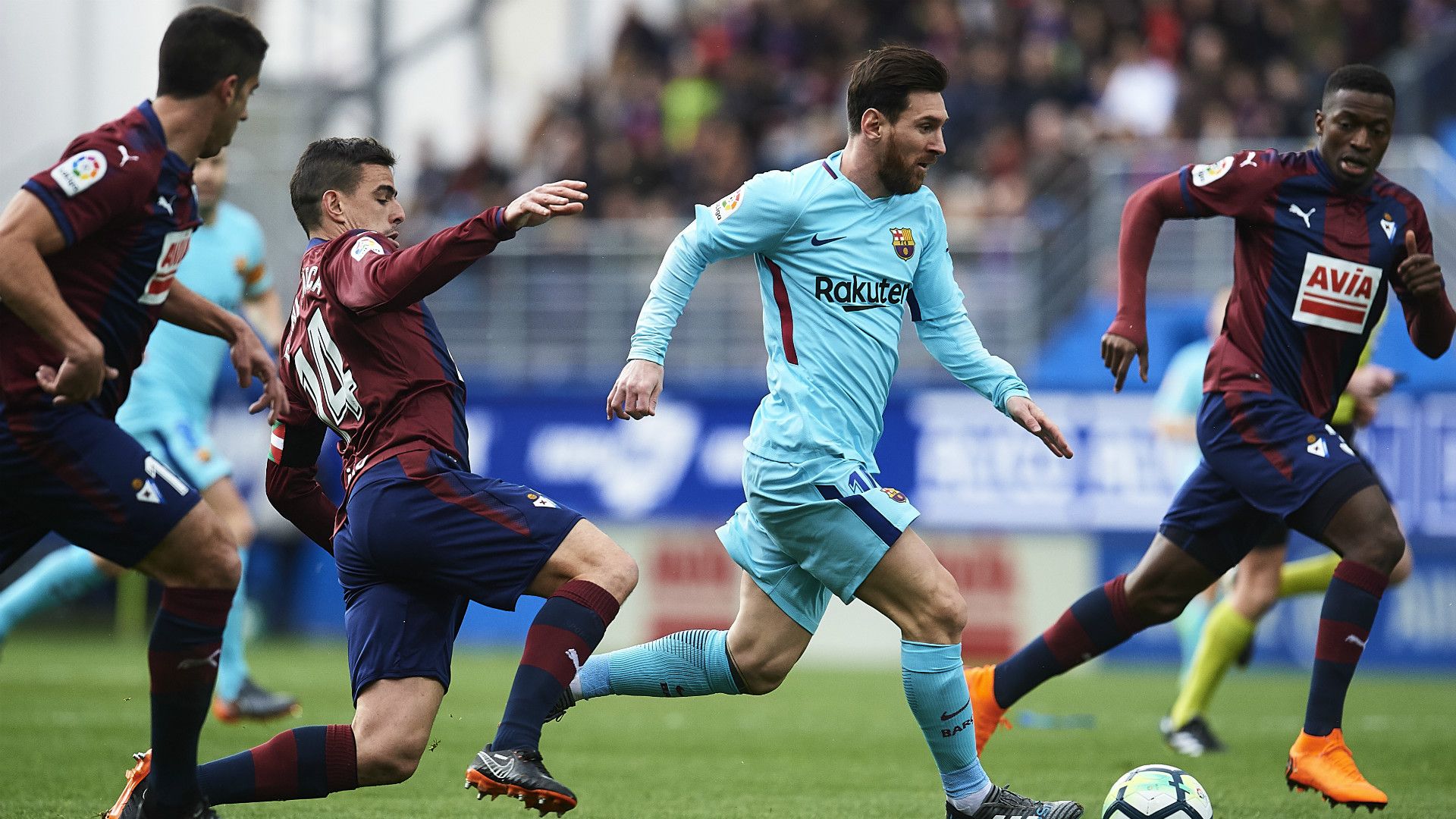 Lionel Messi Eibar Barcelona LaLiga
