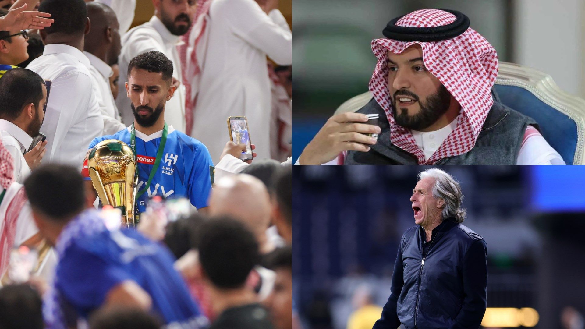 Salman Al-Faraj Fahad Bin Nafel Jorge Jesus
