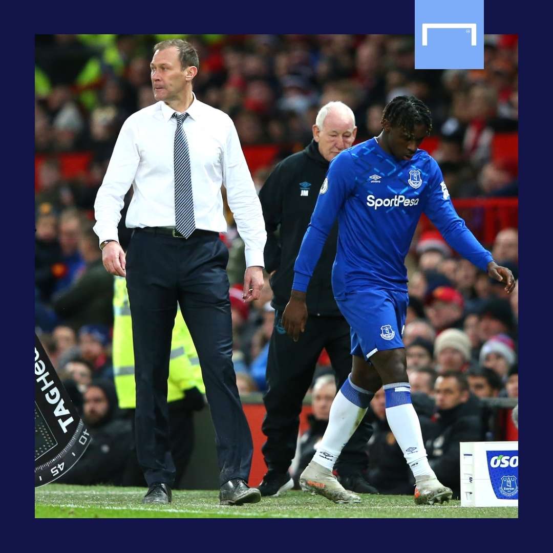 Moise Kean Duncan Ferguson Everton Manchester United 2019 GFX