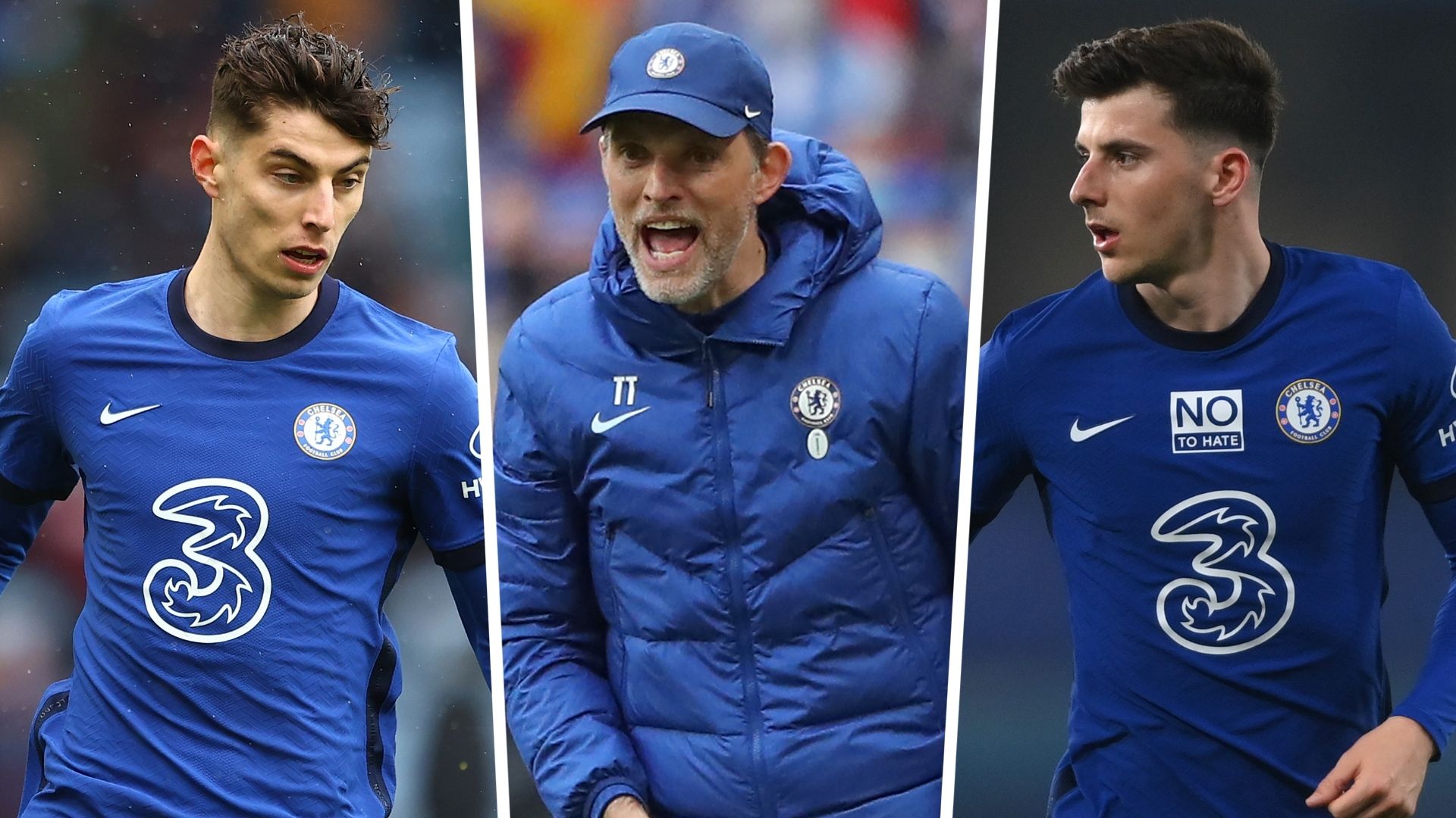 Thomas Tuchel Kai Havertz Mason Mount Chelsea GFX