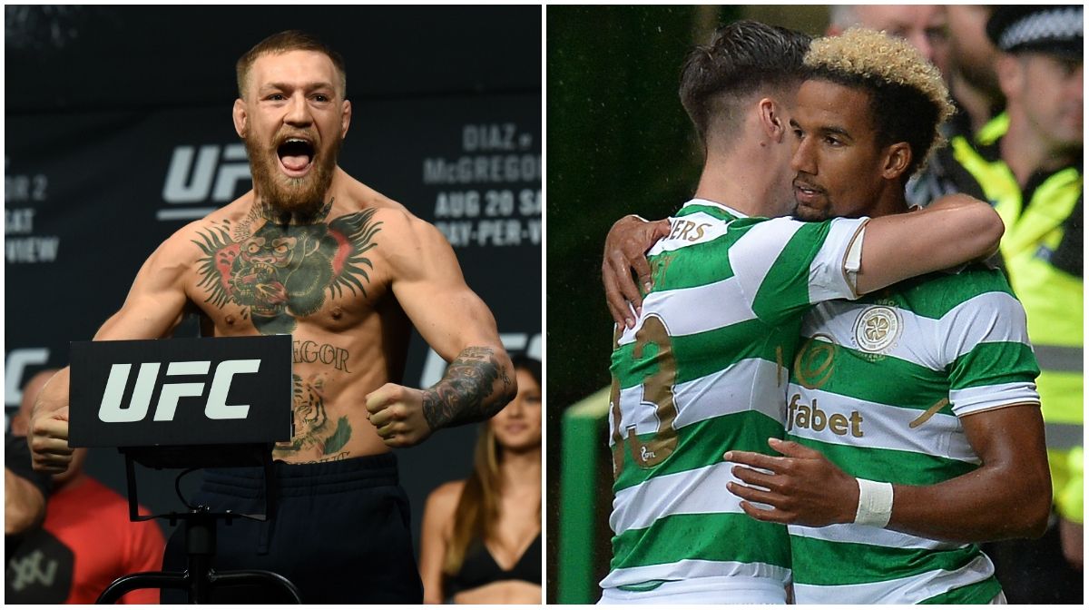 Conor McGregor Scott Sinclair Celtic Astana
