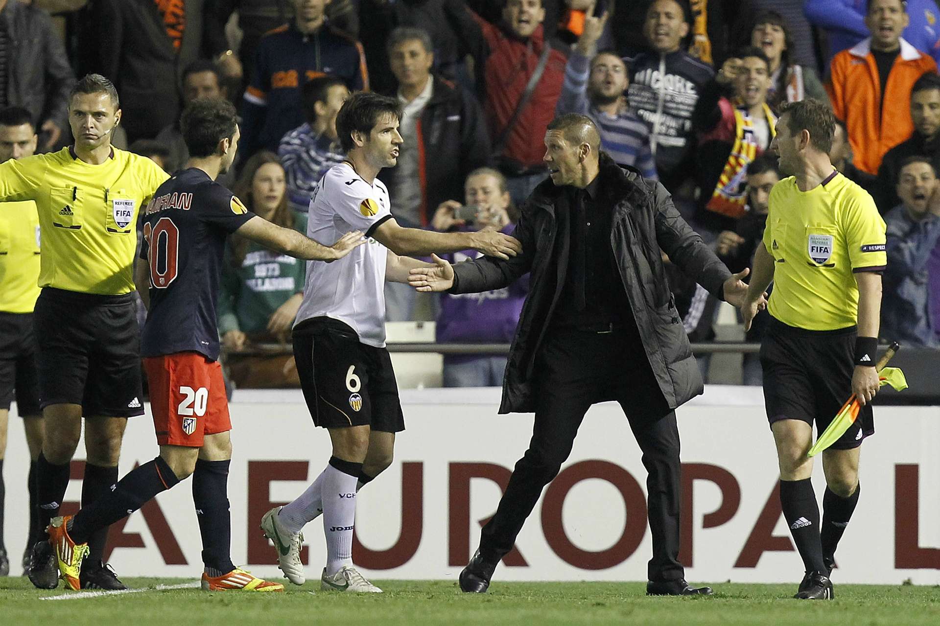 Diego Simeone Atletico Madrid vs valencia