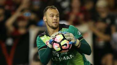 Jack Duncan Newcastle Jets v Western Sydney Wanderers A-League 01042017