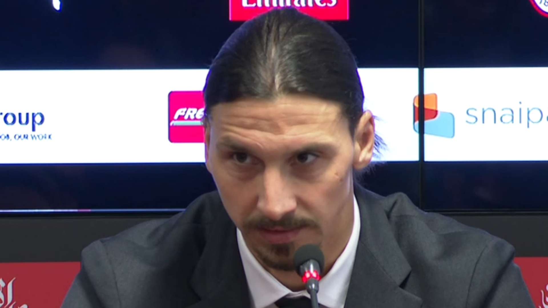 Zlatan Ibrahimovic Milan presentazione 03012020
