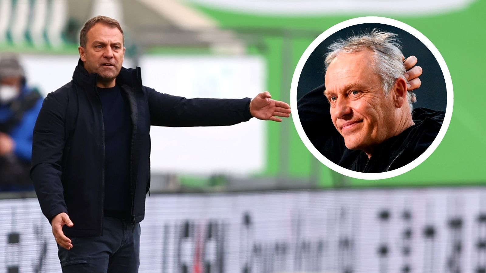Hansi Flick Christian Streich Bayern Freiburg