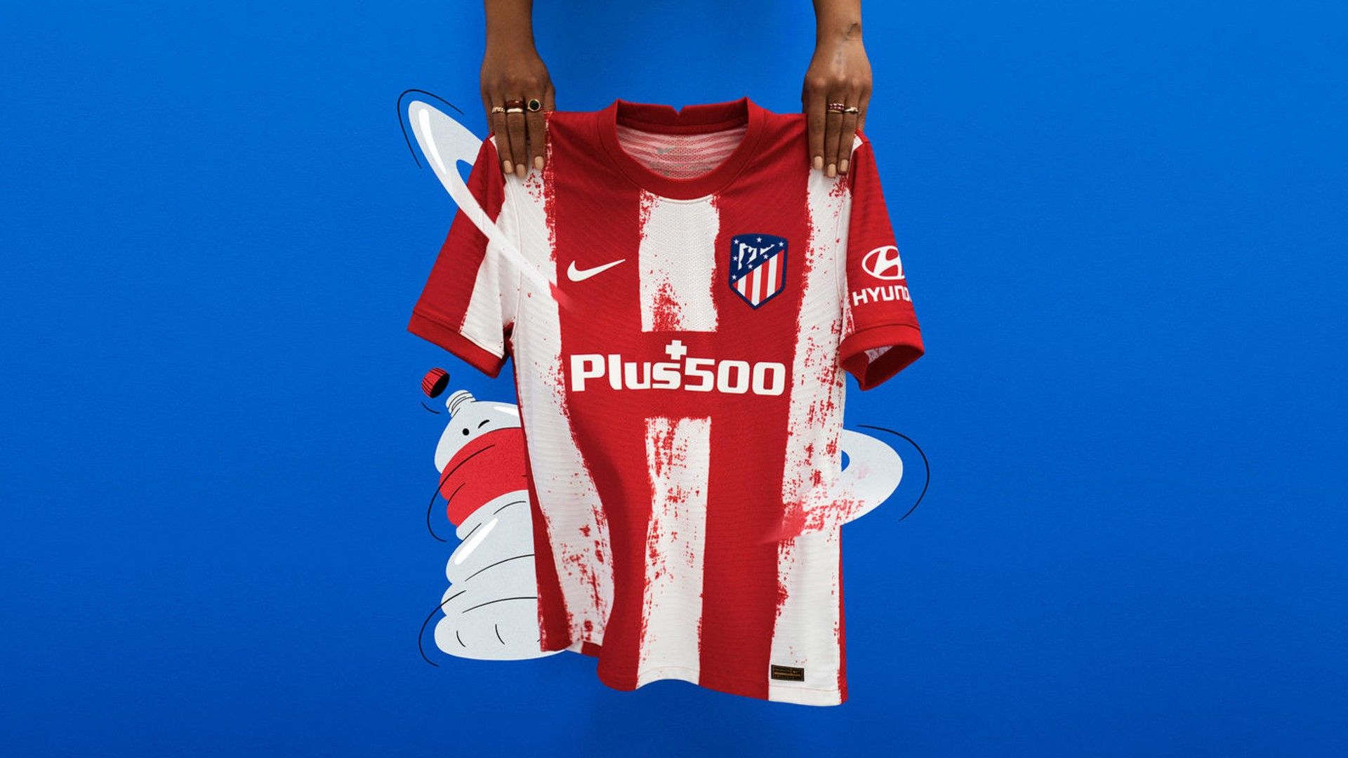Atletico Madrid home kit 2021-22 Nike