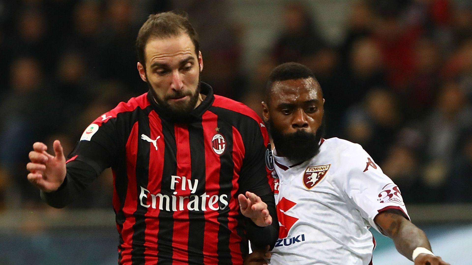 Gonzalo Higuain AC Milan 2018-19